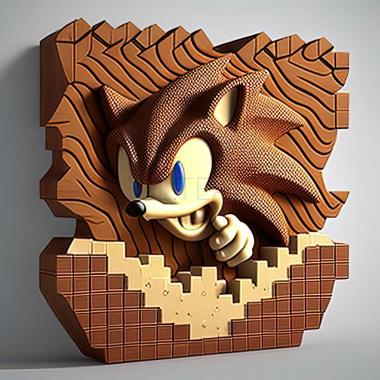 3D model SONIC THE HEDGEHOG game (STL)